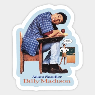Billy Madison - Adam Sandler Sticker